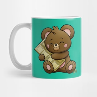 sweet white chocolate teddy Mug